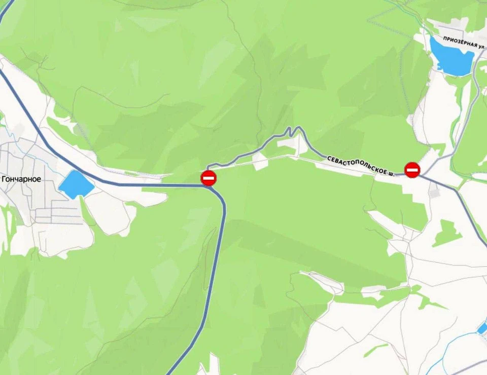 Коррективы внесут на десять часов. Схема: Дептранс Севастополя