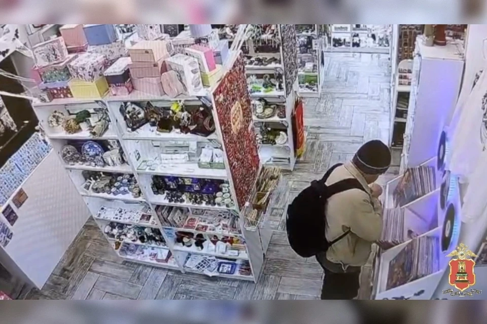 Его вычислили по камерам. Фото: МВД России по Тверской области.