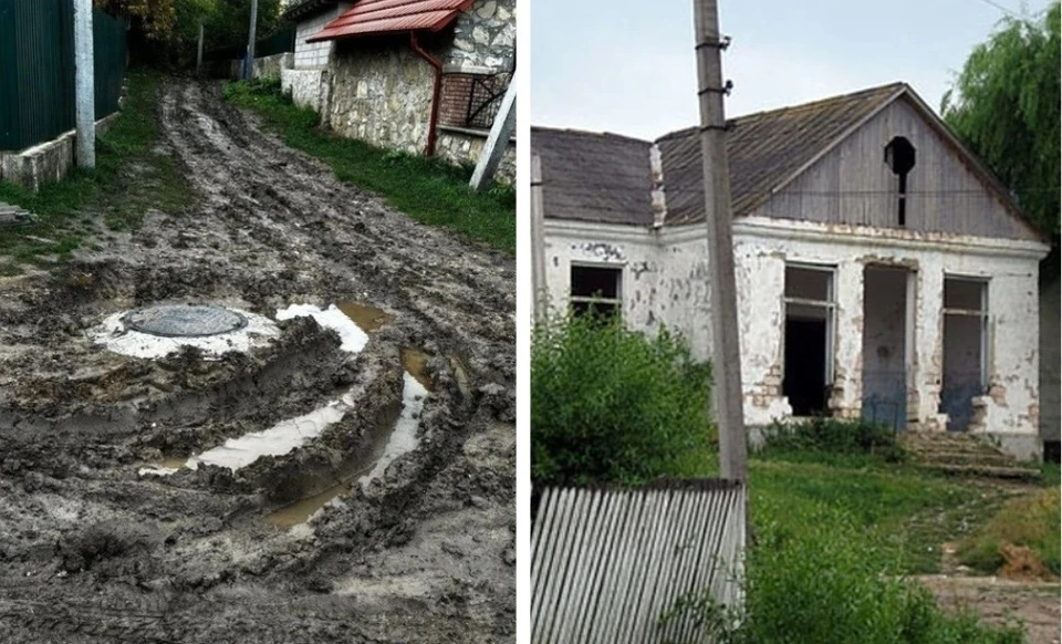 "Европейское" село. Фото: Коллаж "КП"