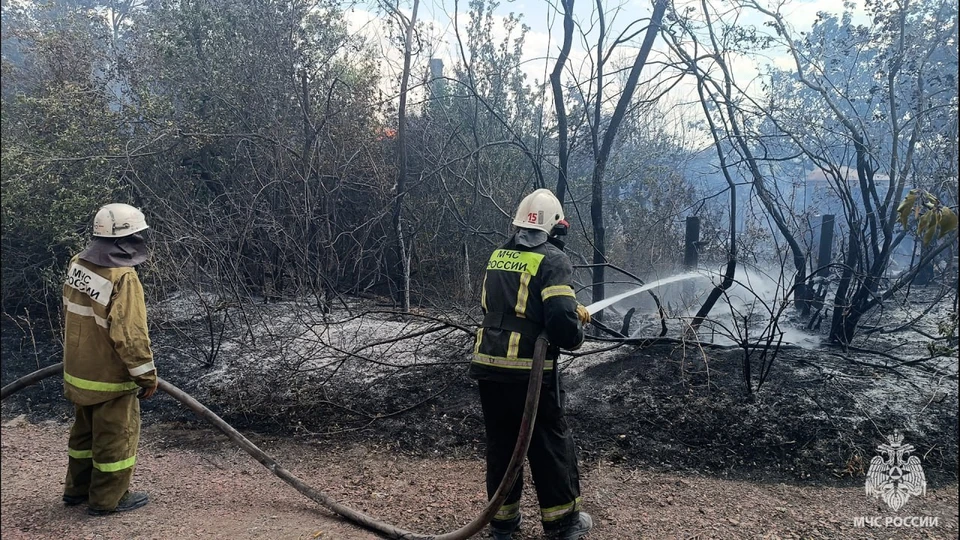 Обошлось без жертв и пострадавших. ФОТО: МЧС России