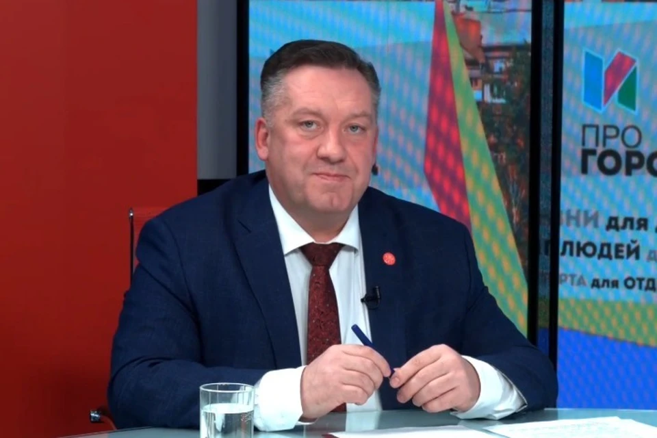 Дмитрий Чистяков баллотируется на пост мэра Ижевска во второй раз. Фото: скриншот видео ТРК «Моя Удмуртия»