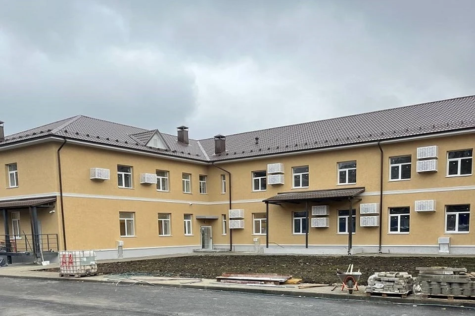 В Донецке завершается восстановление корпуса ДОННУЭТ. Фото: ФАУ «РосКапСтрой»