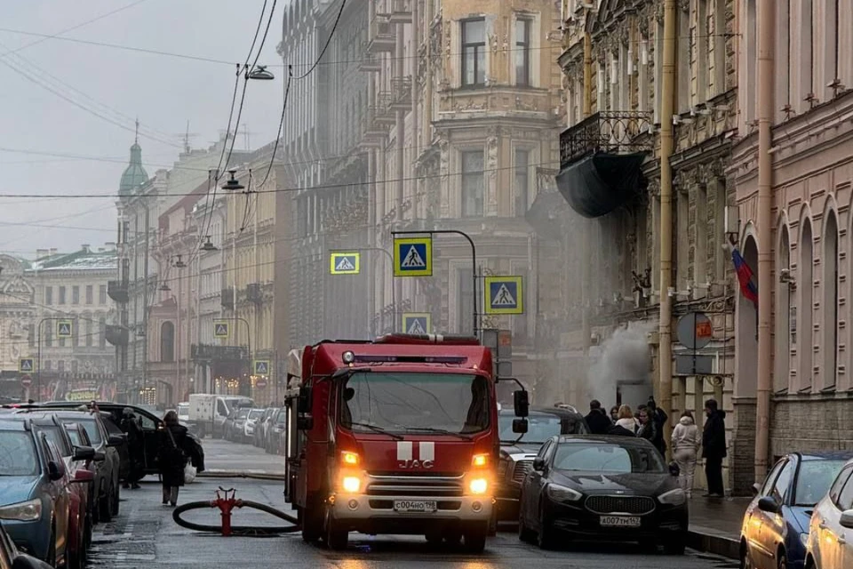 Никто не пострадал. Фото: ГУ МЧС России по Петербургу