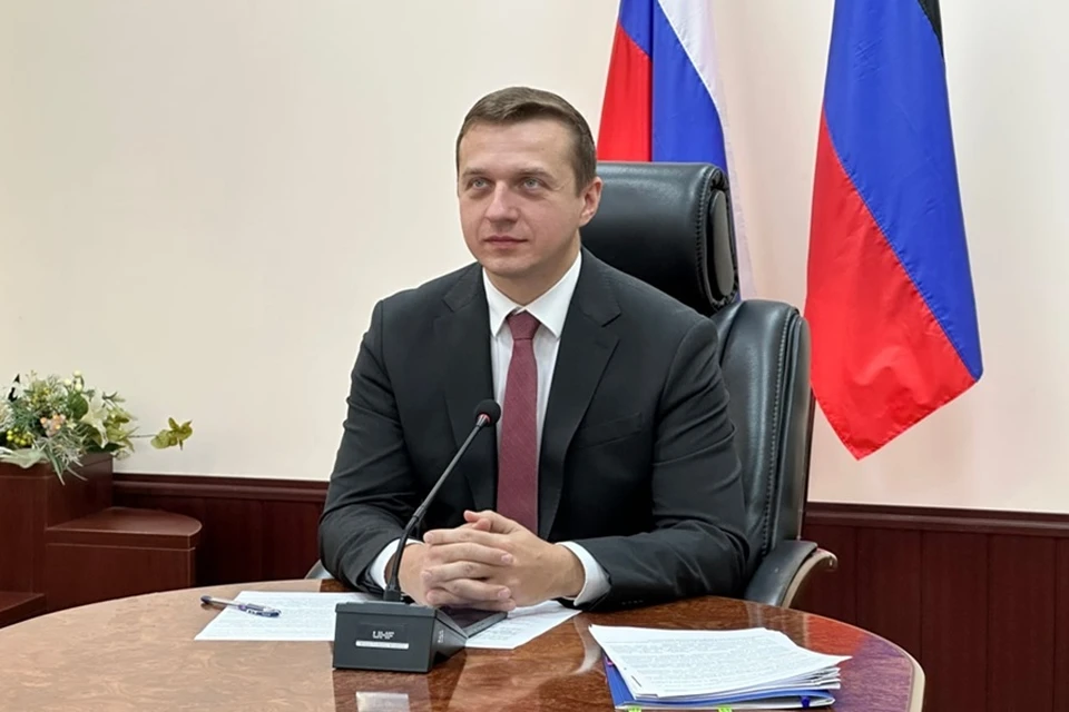 Вице-премьер ДНР Владимир Ежиков рассказал об участии Республики в программе «Угольные города». Фото: ТГ/Ежиков