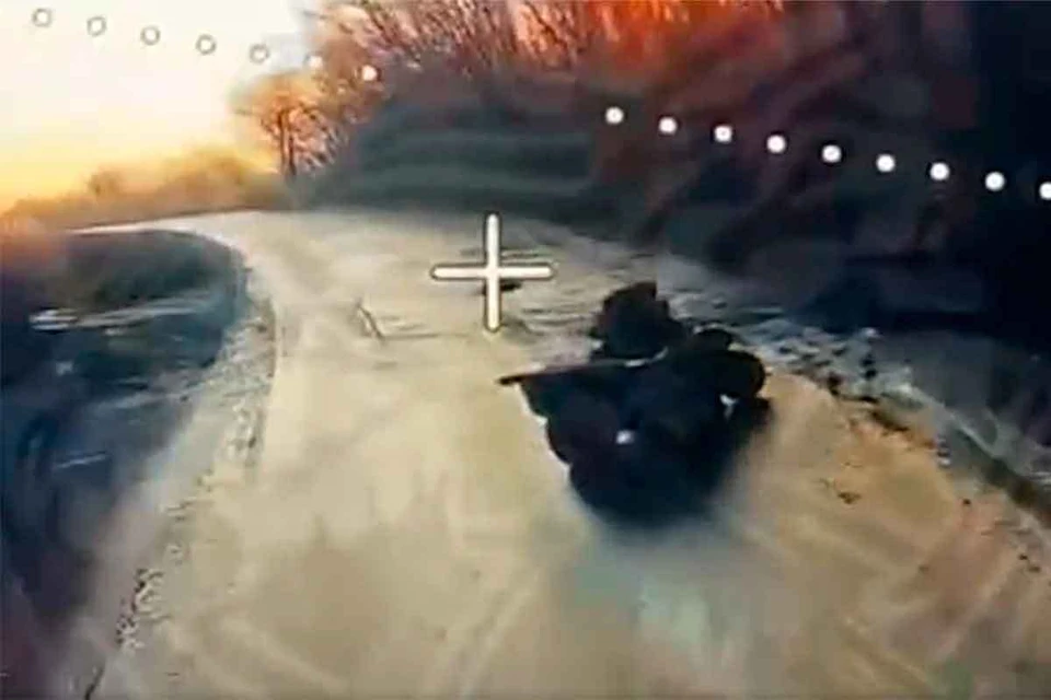 На левом берегу реки Оскол идет уничтожение противника с помощью ударных дронов и артиллерии