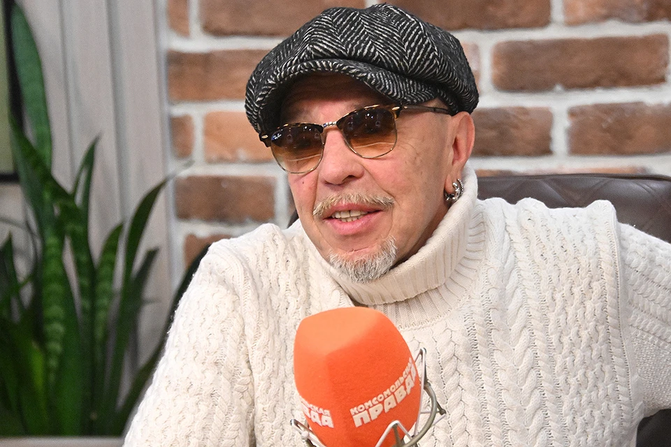 Гарик Сукачёв в студии Радио "Комсомольская правда"