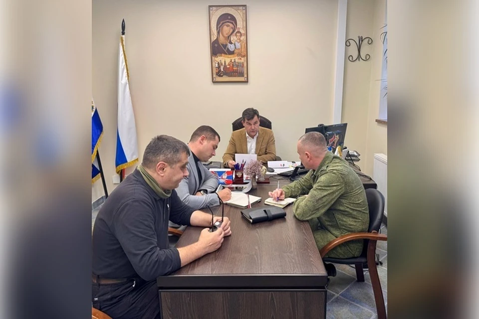 В регионе обсуждают перезахоронение останков жертв фашистской оккупации. Фото: тг-канал Владимира Сальдо