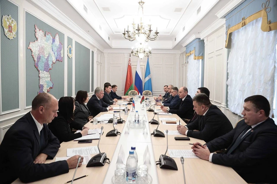 Ульяновская область и Республика Беларусь - надежные промышленные партнеры. Фото: ТГ-канал Алексея Русских