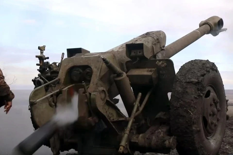 Российские бойцы бьют по ВСУ в Херсонской области.