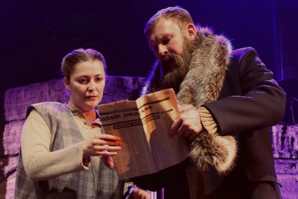 «Годы странствий» – это постановка о жизни медиков в годы Великой Отечественной войны. Фото: stavteatr.ru