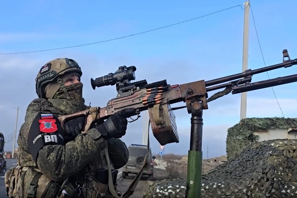Военная полиция обеспечивает безопасность на освобожденных территориях в ДНР. Фото: Минобороны России