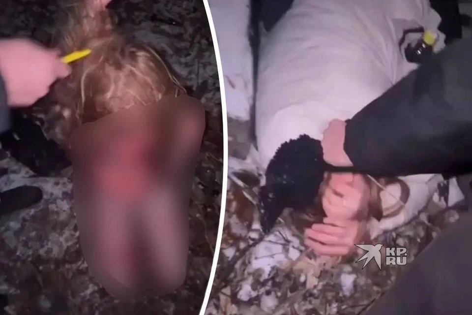 Отморозки жестоко избили девушку на пустыре. Фото: скриншот видео