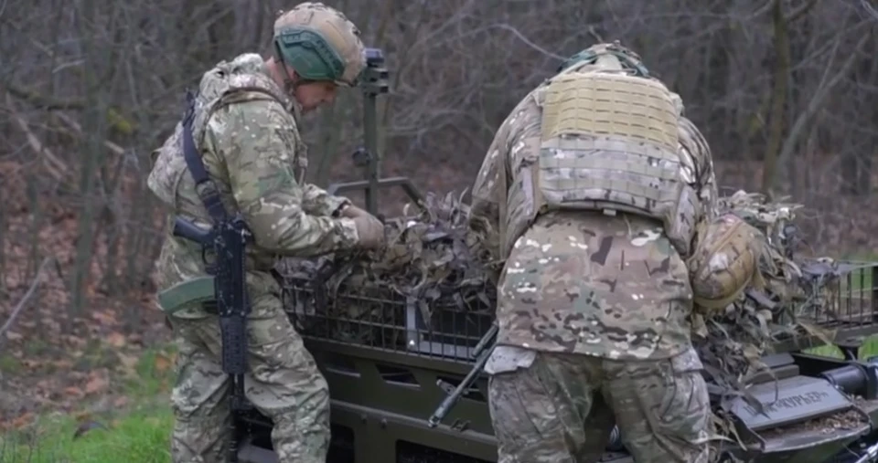НРТК «Лягушка» и «Курьер» уничтожили опорный пункт ВСУ у города Орехов