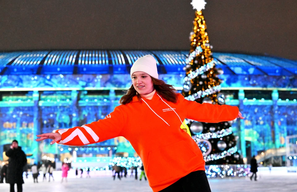 Каток необычен не только тем, что он мультимедийный - здесь будут иммерсивные шоу и красивые световые эффекты