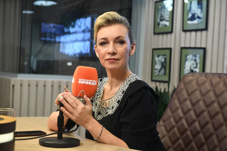 Официальный представитель МИД РФ Мария Захарова