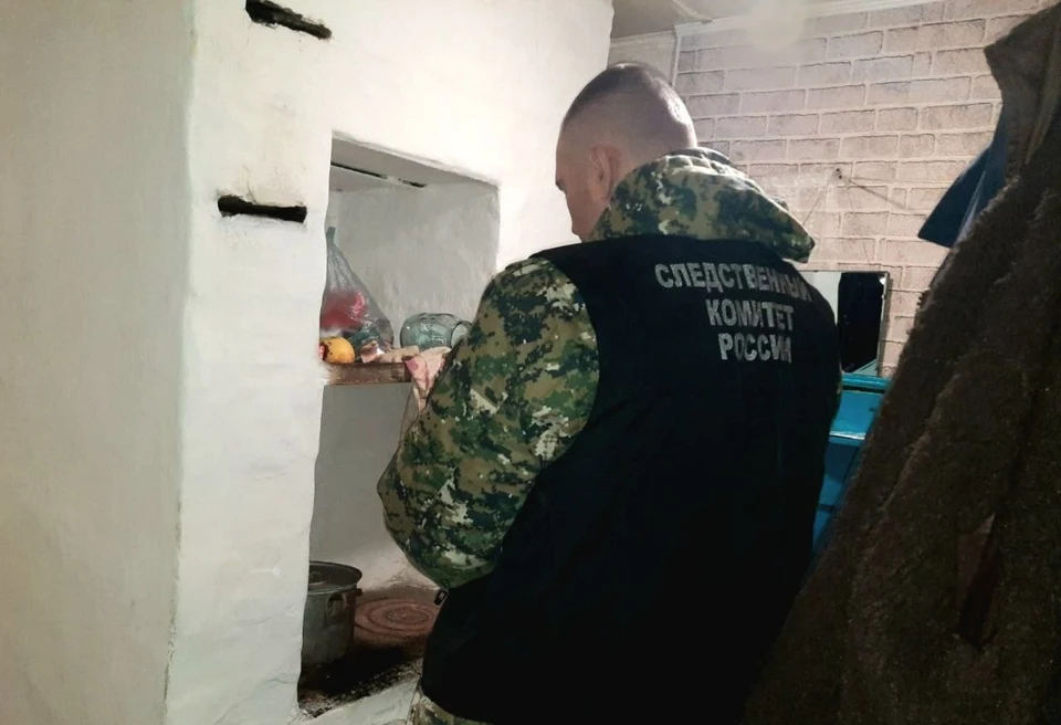 Заслонка печи была закрыта