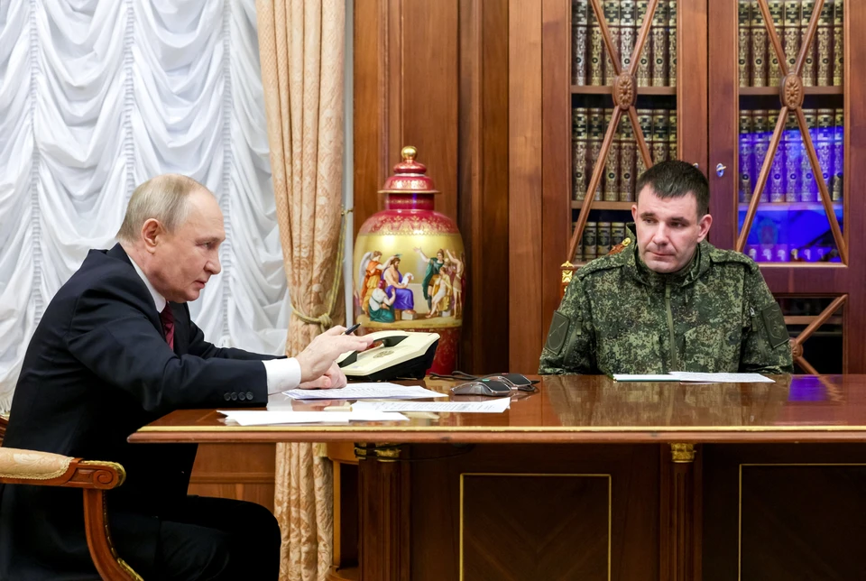Глава Генштаба Герасимов объяснил прерывание доклада Путину от бойцов в Северске