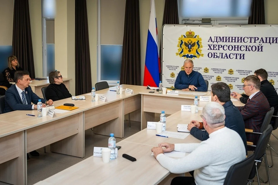 В 2026 году в Херсонской области планируют привести в порядок дворы, жилые дома и объекты коммунальной инфраструктуры. Фото: ТГ-канал губернатора Херсонской области Владимира Сальдо
