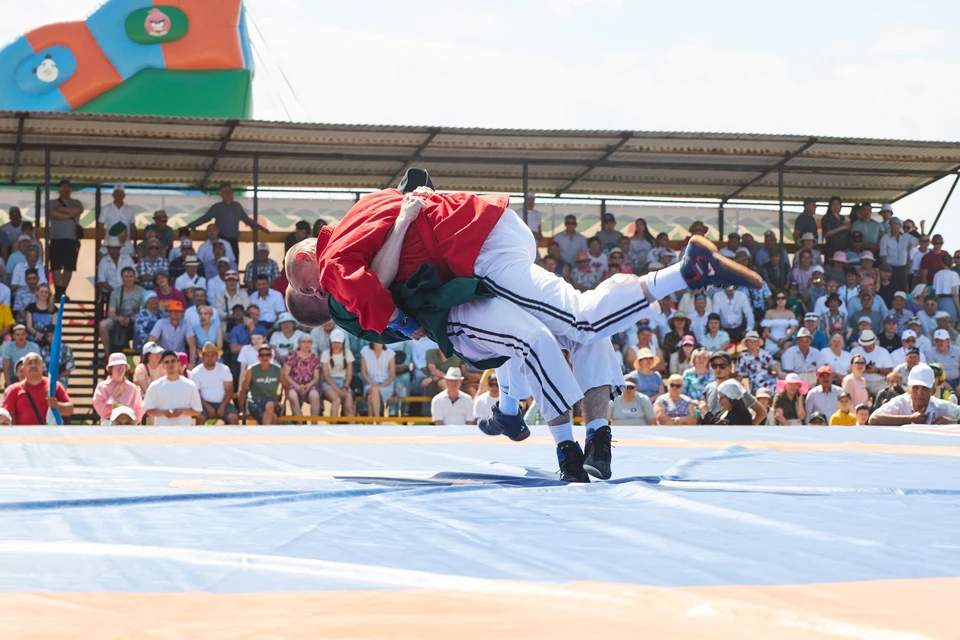 В программу входят традиционные виды спорта кочевых народов: езда на лошадях, стрельба из лука, борьба на поясах.
