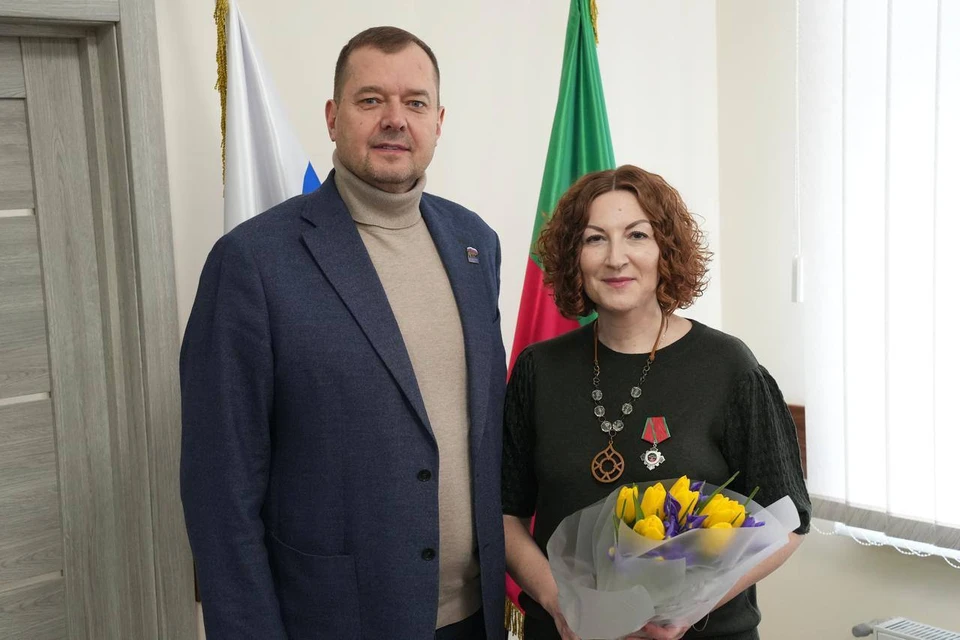 Балицкий поздравил министра культуры региона Светлану Назину