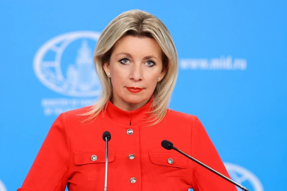 Захарова пошутила, что рабочий день дипломата, как границы РФ, не заканчивается. Фото: МИД РФ