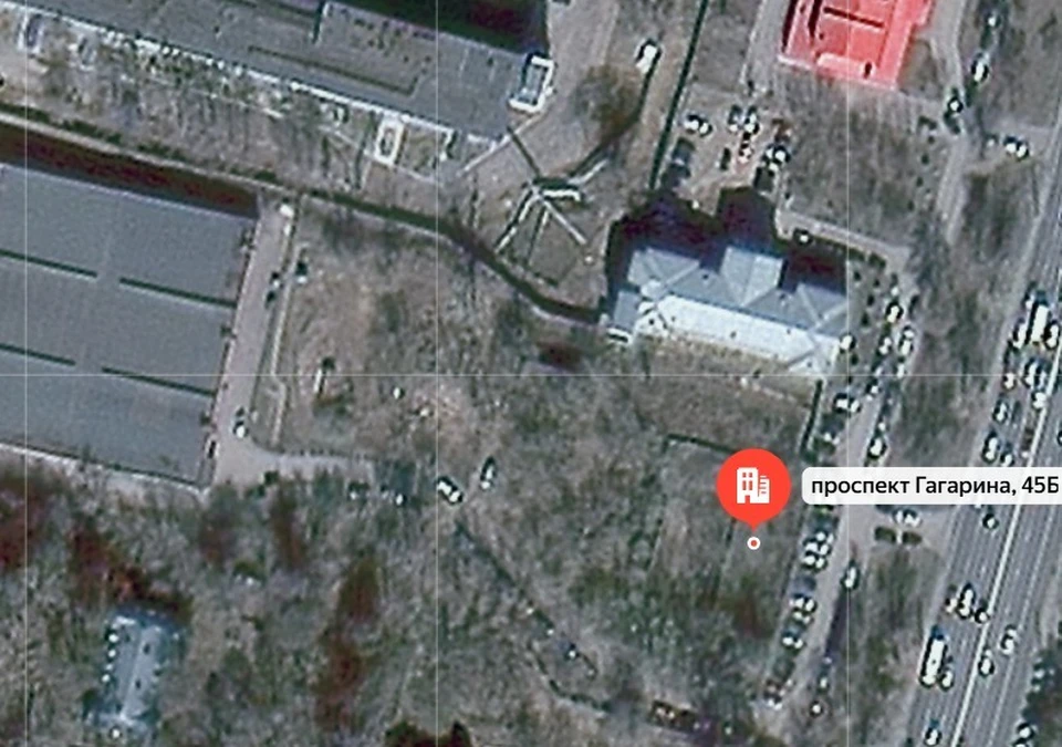 Режим повышенной готовности введен на проспекте Гагарина из-за недостроя. Фото: сервис "Яндекс Карты"