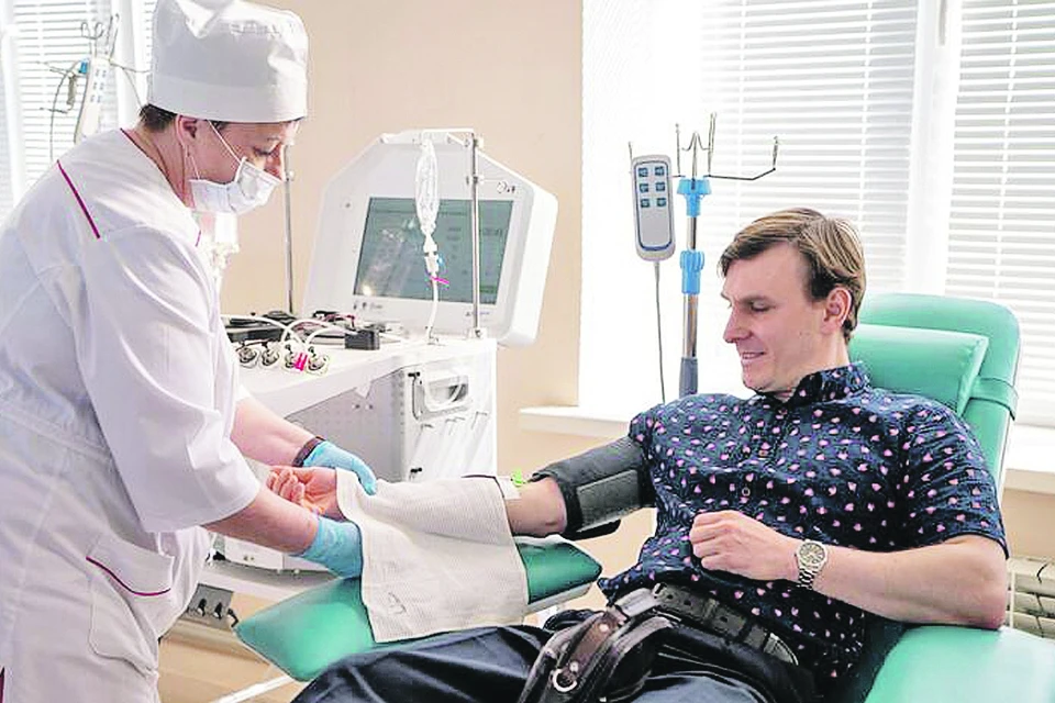 Станция переливания крови получила новое оборудование. ЛИЦ