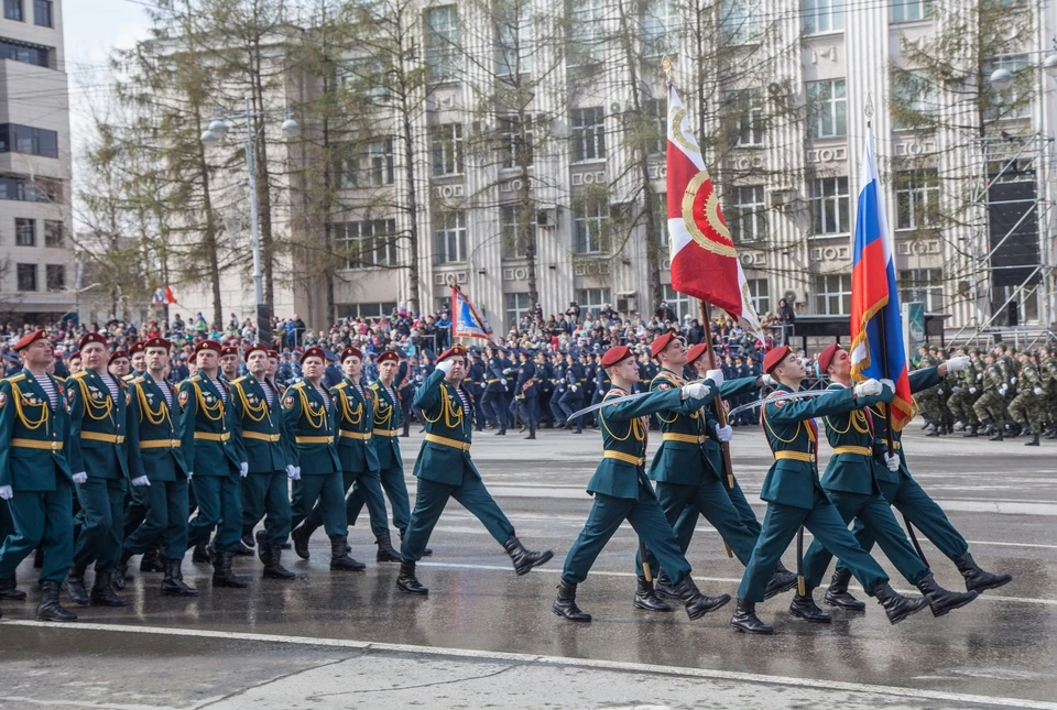 Генеральная репетиция Парада Победы в центре Перми пройдет вечером 7 мая.