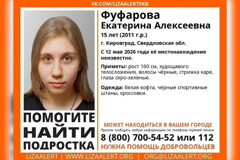 Девочка пропала 12 мая. Фото: отряд «ЛизаАлерт»