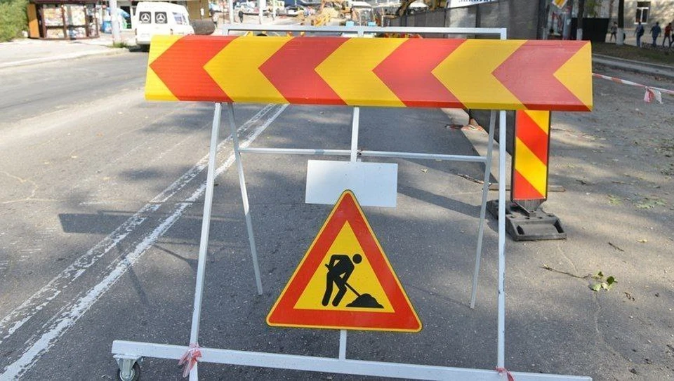 На Рышкановке перекрывают участок улицы Мирон Костин. Фото:Primaria_Chisinau