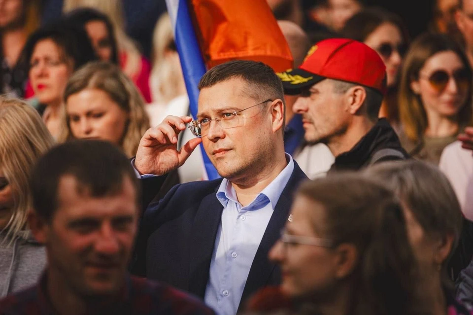 Бывший глава Мурманска Юрий Сердечкин официально представлен в новой должности. Фото: t.me/serdechkin51