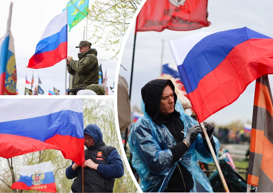 Первый этап акции был приурочен ко Дню Победы