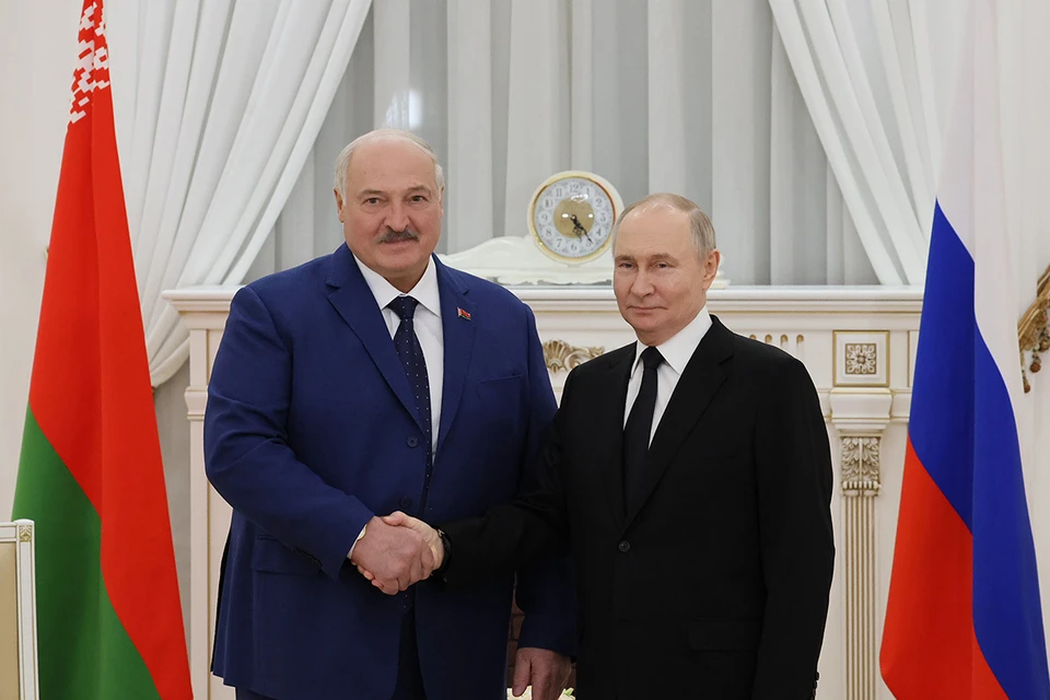 Лукашенко и Путин созвонились, чтобы обсудить экономику и сотрудничество в области обороны. Фото используется в качестве иллюстрации: архив president.gov.by.