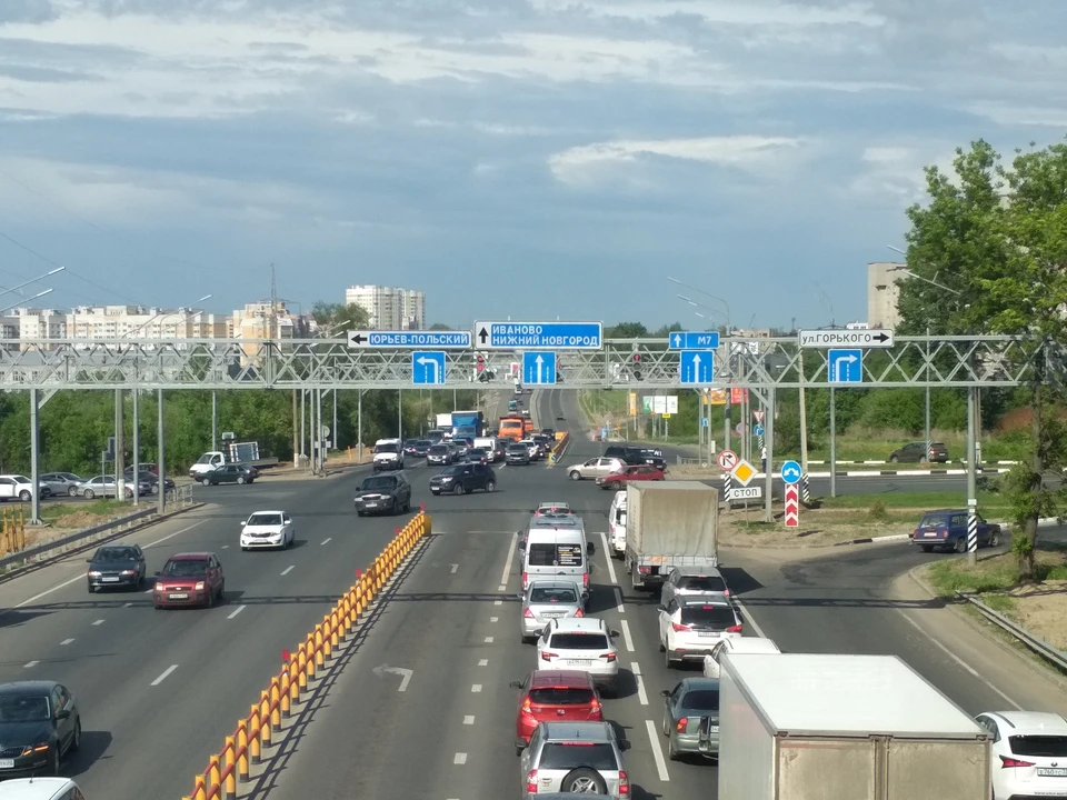 Перекресток улицы Горького, Пекинки и Юрьев-Польского шоссе - одна из проблемных точек для Владимира.