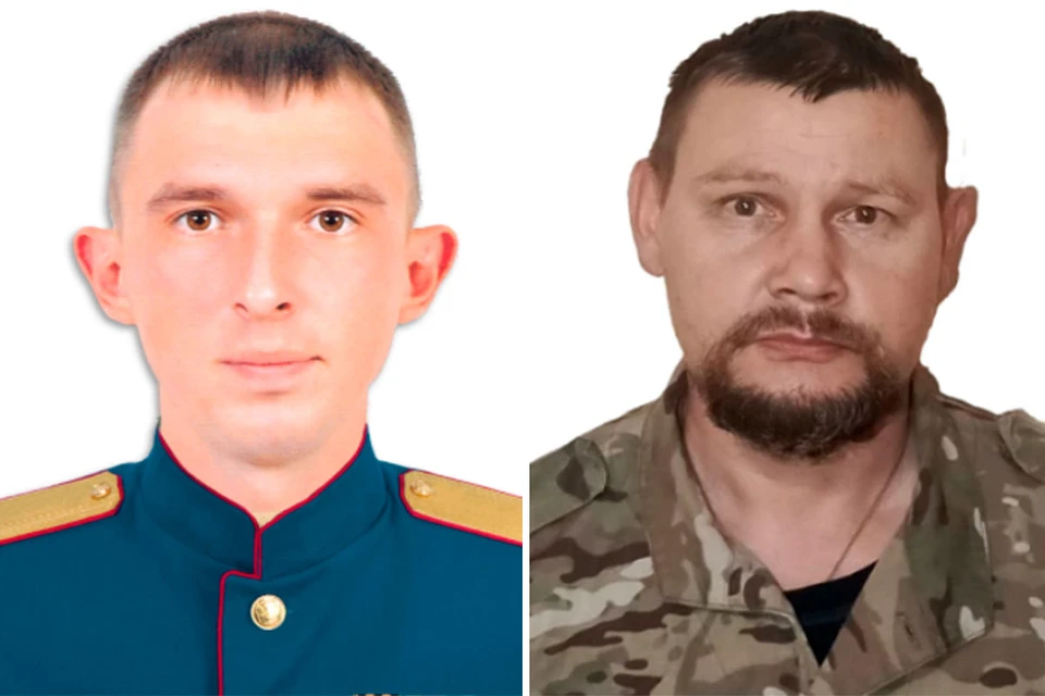 Младший сержант Владислав Петрушин и Матрос Александр Суворов