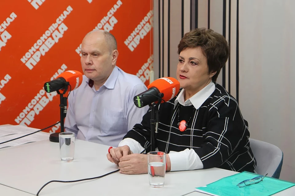 Игорь Сартаков и Ирина Шульга. Фото: Пресс-центр НГПУ