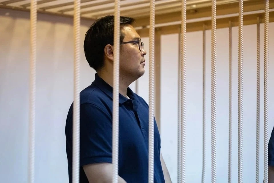 Жазит Нургазинов в зале суда.