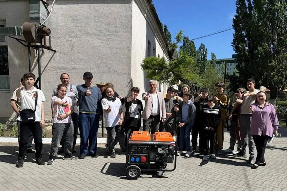 Генераторы получили детские учреждения Мелитополя. Фото: Запорожский областной суд