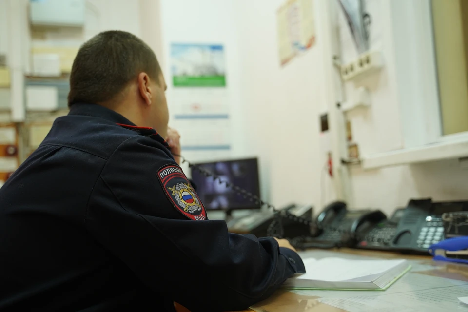 Сотрудники полиции устанавливают все обстоятельства произошедшего
