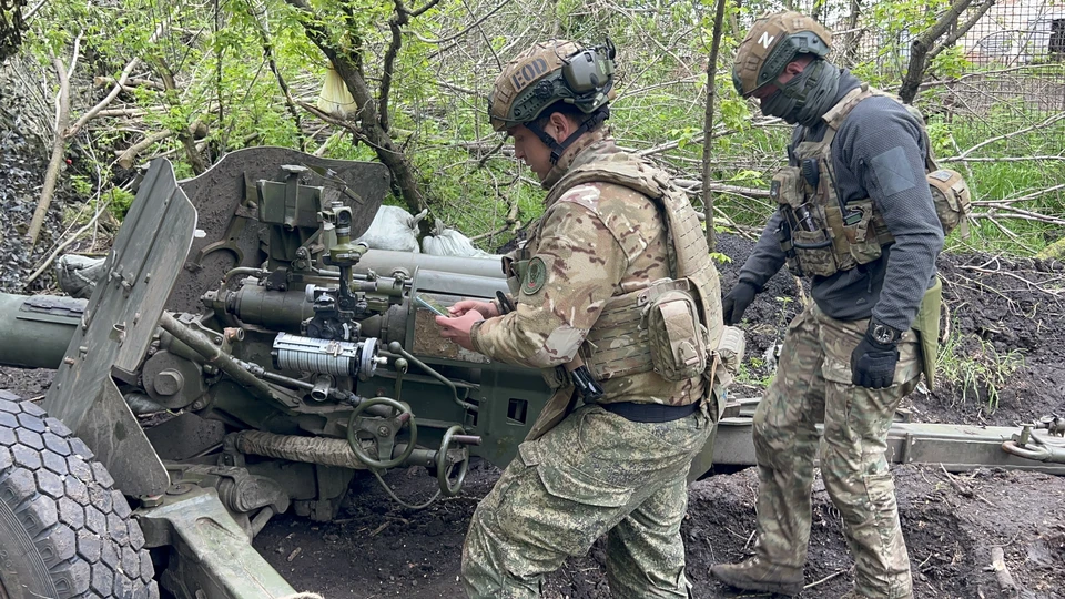 Российские войска бьют по позициям противника