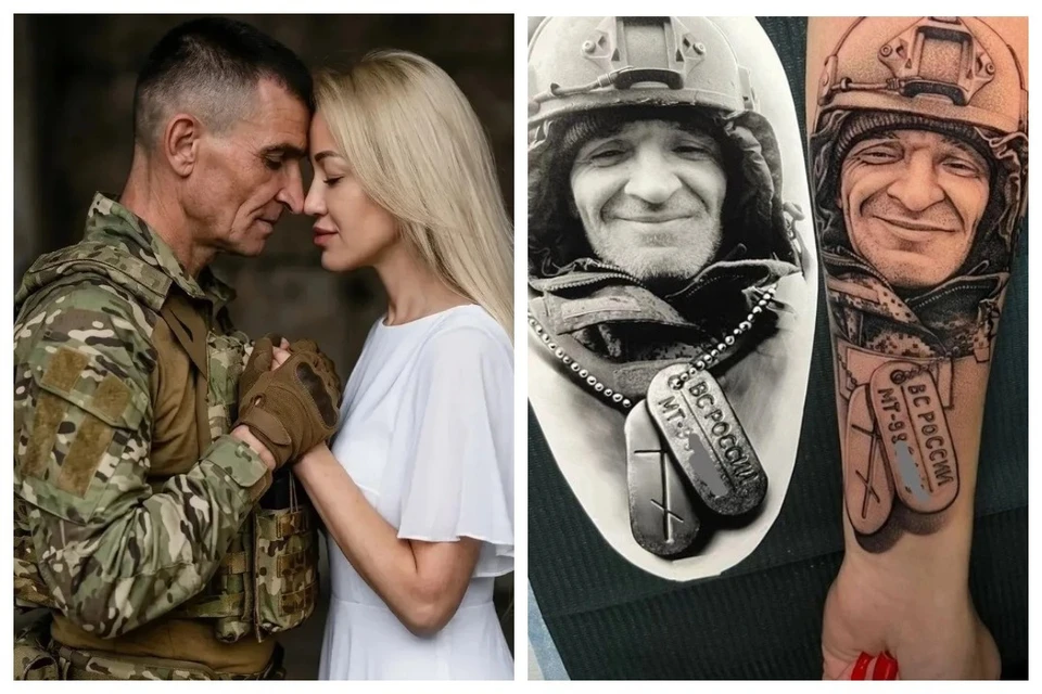 В память о любимом Мария сделала татуировку.