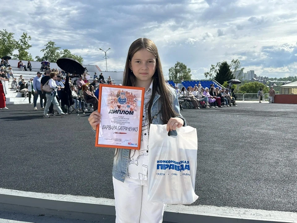 Варвара Батраченко - победительница в средней возрастной категории