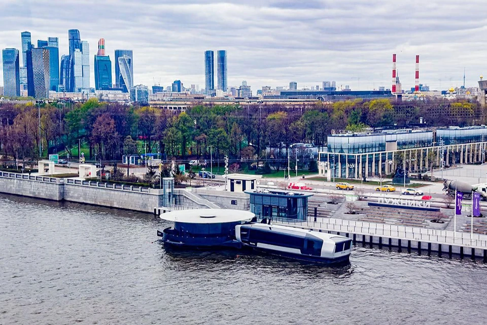 В столице открыли четвертый маршрут регулярного речного электротранспорта. Фото: mos.ru