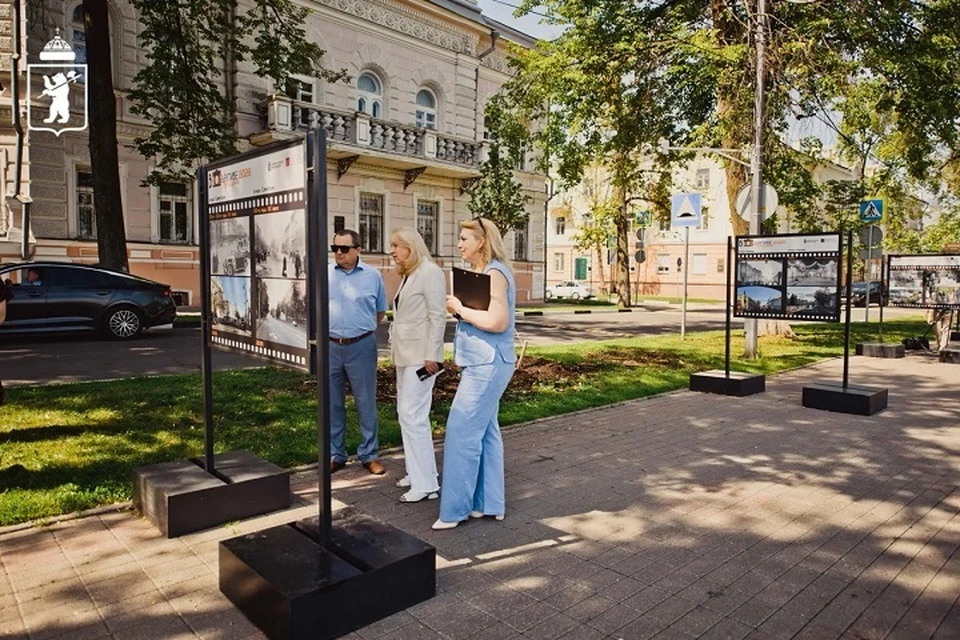 Выставка о Ярославле прошлого и настоящего.