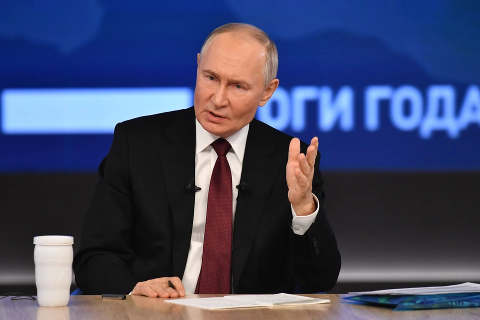 Владимир Путин рассказал о численности группировки ВС РФ в зоне СВО