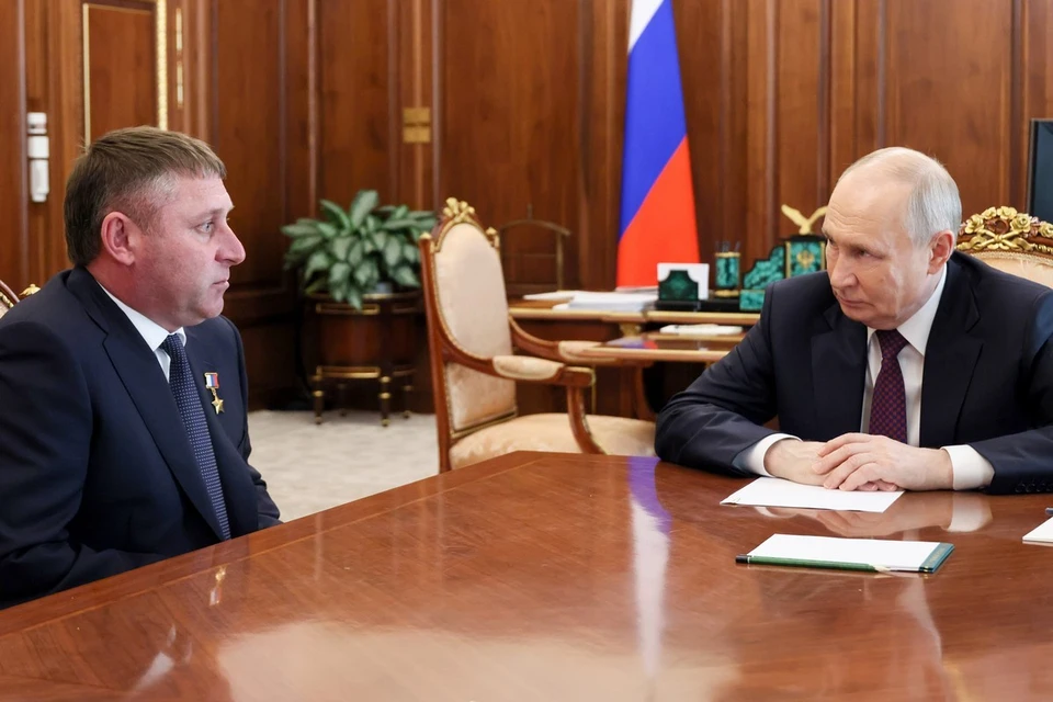 Временно исполняющий обязанности губернатора Белгородской области Александр Шуваев передал слова президента РФ Владимира Путина, который тот ему сказал в день назначения. Фото: Михаил Метцель/ТАСС