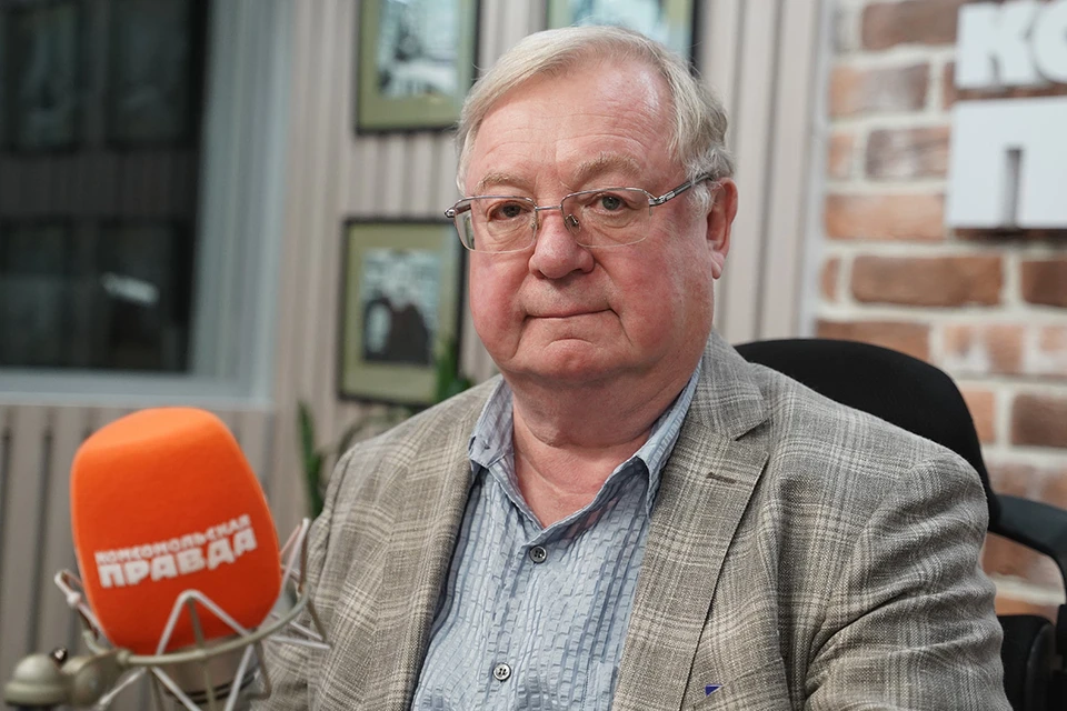 Сергей Степашин в студии Радио "Комсомольская правда"