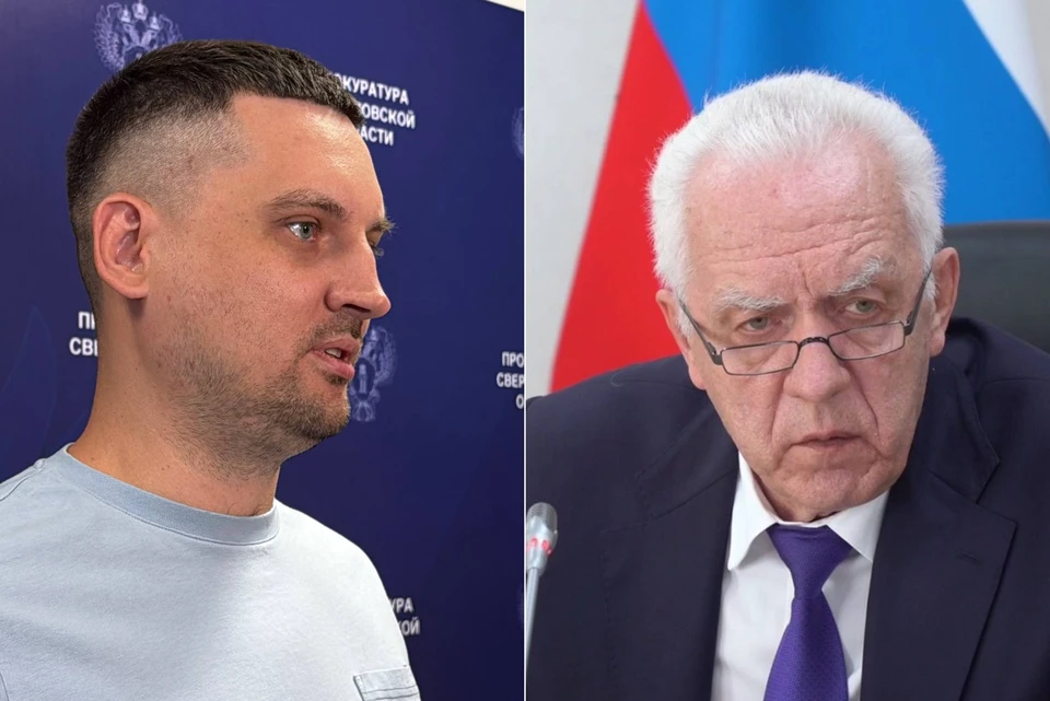 Екатеринбуржец Александр Коршунов рассказал Александру Гуцану о плачевной ситуации с садиками и школами в Академическом. Фото: Олег Галимов «КП»/Генпрокуратура РФ