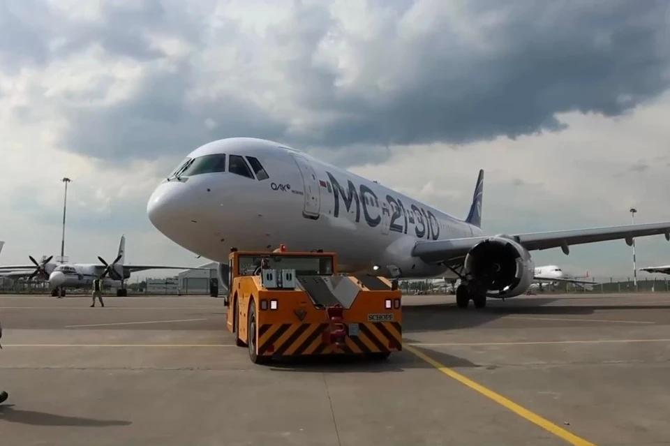 Полностью импортозамещенный самолет МС-21-310 подтвердил свои главные характеристики. Фото: ПАО "ОАК".