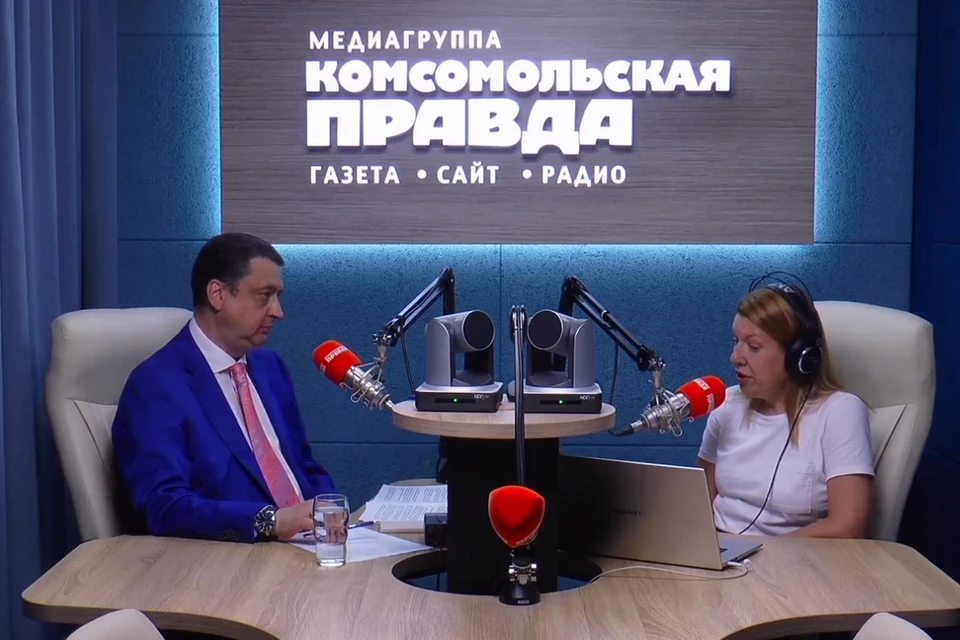 Председатель избирательной комиссии Самарской области Вадим Михеев стал гостем на радио «КП-Самара»
